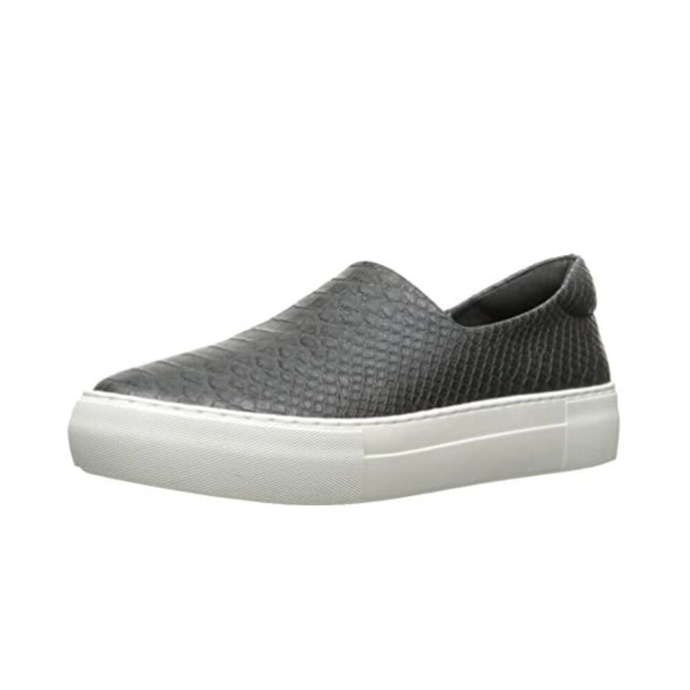 'J/Slides' Ariana Embossed Loafer Size in Gray Size 8.5